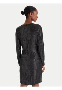 DKNY Sukienka koktajlowa DD5IZ632 Czarny Slim Fit. Kolor: czarny. Materiał: syntetyk. Styl: wizytowy #3