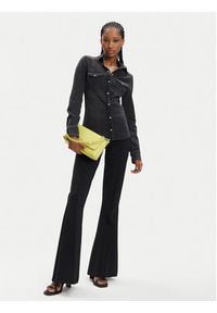 Liu Jo Koszula jeansowa UXX046 D4051 Czarny Regular Fit. Kolor: czarny. Materiał: jeans, bawełna