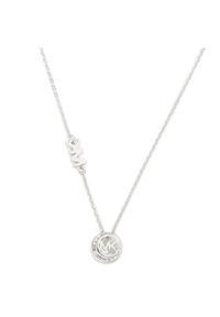 Michael Kors Naszyjnik Pave Halo Necklace MKC1208AN040 Srebrny. Materiał: srebrne. Kolor: srebrny