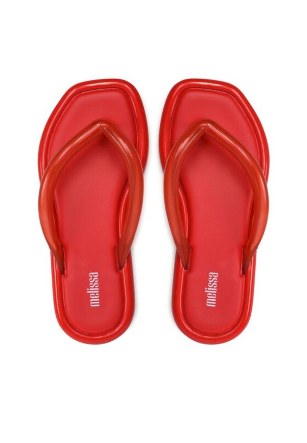 melissa - Melissa Japonki Airbubble Flip Flop Ad 33771 Czerwony. Kolor: czerwony