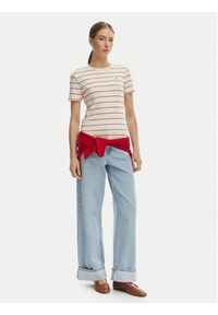 TOMMY HILFIGER - Tommy Hilfiger T-Shirt New Cody WW0WW40587 Biały Slim Fit. Kolor: biały. Materiał: bawełna #3