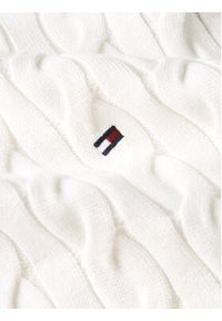 TOMMY HILFIGER - Tommy Hilfiger Sweter MW0MW33132 Écru Relaxed Fit. Materiał: bawełna #3