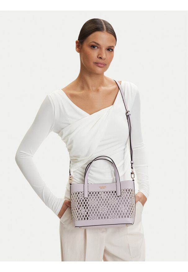 Guess Torebka HWPG99 11750 Fioletowy jasny. Kolor: fioletowy. Materiał: skórzane