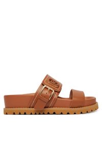 Liu Jo Klapki Livia 02 SA6109 P0102 Brązowy. Kolor: brązowy. Materiał: skóra #1