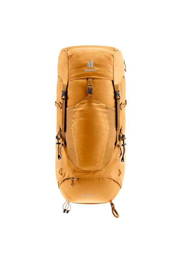 Plecak trekkingowy Deuter Aircontact Lite 40 + 10 - amber/maple. Kolor: wielokolorowy, żółty, pomarańczowy. Styl: sportowy