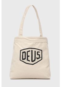 Deus Ex Machina torebka bawełniana kolor beżowy. Kolor: beżowy #2