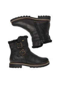 Remonte Botki CEO-D8484-00 Czarny. Kolor: czarny. Materiał: skóra