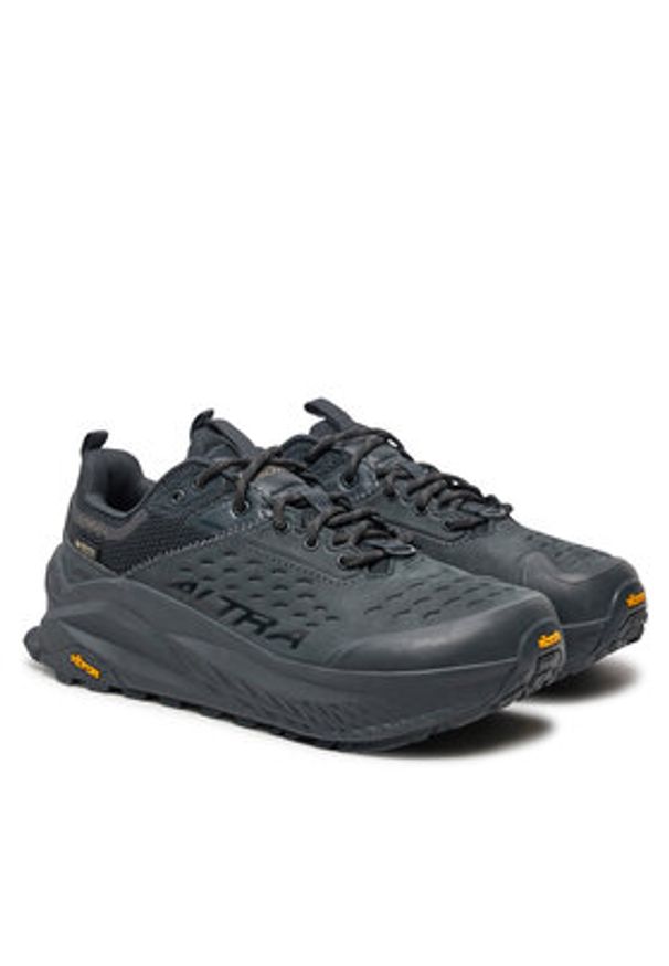 Altra Buty do biegania Olympus 6 Hike Low GTX AL0A85NN Czarny. Kolor: czarny. Materiał: skóra