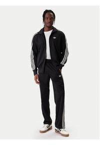 Adidas - adidas Bluza Firebird KD8312 Czarny Loose Fit. Kolor: czarny. Materiał: syntetyk #5