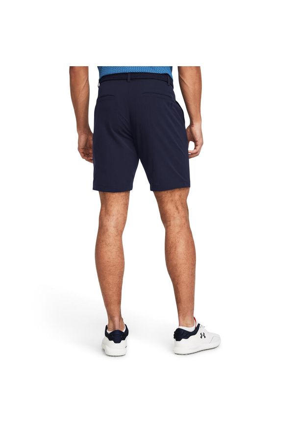 Szorty Under Armour Matchplay Tapered. Kolor: niebieski. Materiał: materiał. Sport: golf