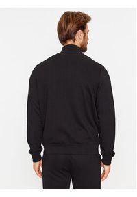 Karl Lagerfeld - KARL LAGERFELD Bluza Sweat Zip 705895 500900 Czarny Regular Fit. Typ kołnierza: dekolt w karo. Kolor: czarny. Materiał: bawełna