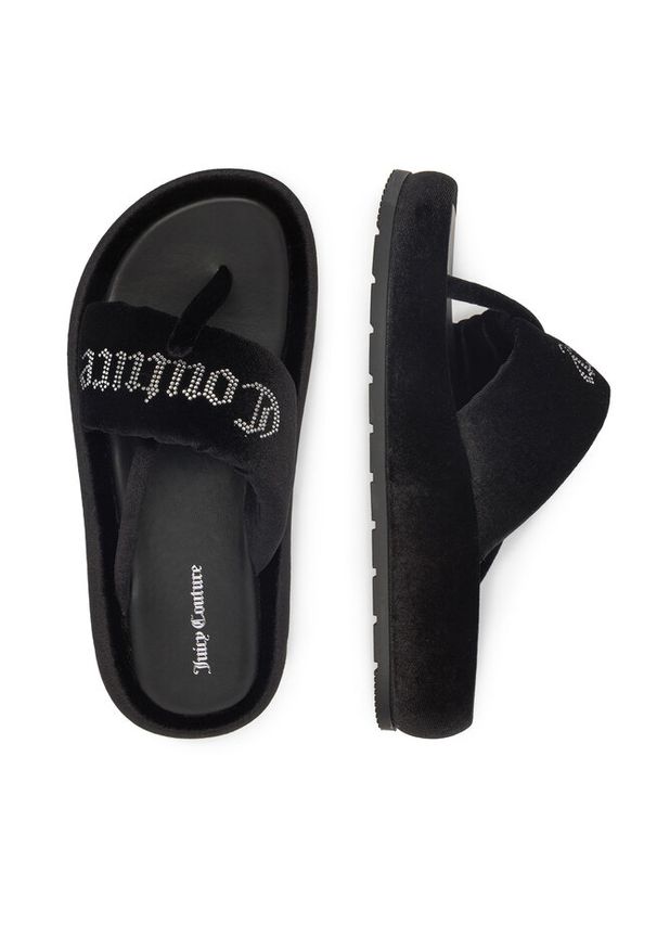 Japonki Juicy Couture. Kolor: czarny