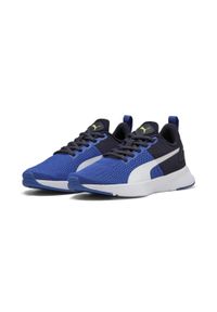 Puma - Młodzieżowe buty Flyer Runner PUMA. Kolor: niebieski, biały, wielokolorowy. Sport: bieganie