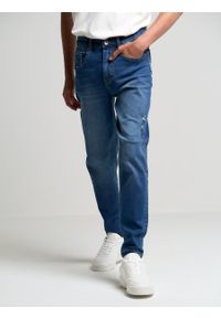 Big-Star - Spodnie jeans chłopięce ze zwężoną nogawką Noah 363. Kolor: niebieski. Materiał: jeans. Styl: klasyczny