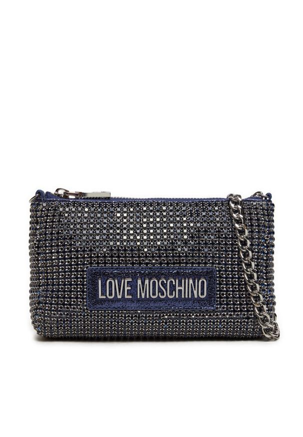 Love Moschino - LOVE MOSCHINO Torebka JC4046PP1LLP176A Granatowy. Kolor: niebieski