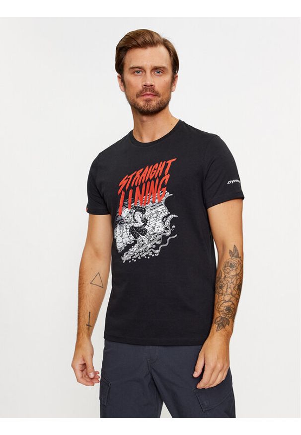 Dynafit T-Shirt Artist Series Co T-Shirt M 08-71522 Czarny Regular Fit. Kolor: czarny. Materiał: bawełna