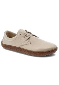 Półbuty damskie Barefoot Armodo, cholewka ze skóry naturalnej cienka elastyczna podeszwa szeroki nosek lekka forma do codziennego chodzenia, beżowe,. Okazja: na co dzień. Kolor: beżowy. Materiał: skóra. Szerokość cholewki: normalna. Styl: casual #4