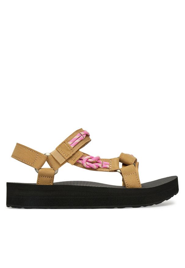 Sandały Teva. Kolor: beżowy