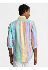 Polo Ralph Lauren Koszula 710937995001 Kolorowy Slim Fit. Typ kołnierza: polo. Materiał: bawełna. Wzór: kolorowy #4
