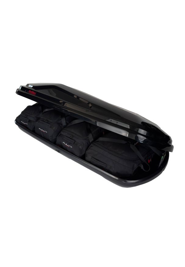 KJUST - Torby Do Boksu Dachowego Montblanc Altitude 350 4Szt Kjust. Kolor: czarny