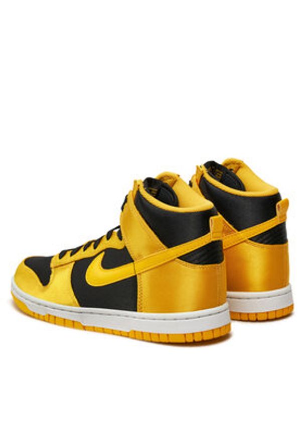 Nike Sneakersy Dunk High FN4216 001 Żółty. Kolor: żółty. Materiał: materiał