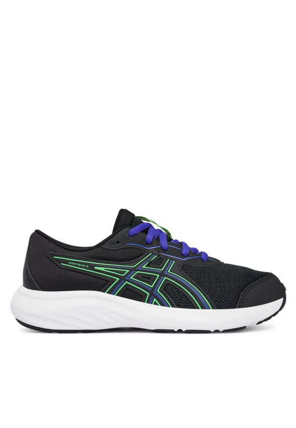 Asics Buty do biegania Contend 9 Gs 1014A337 Czarny. Kolor: czarny. Materiał: mesh