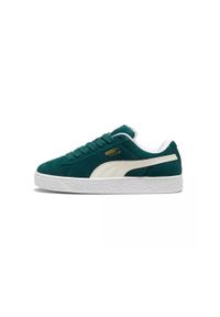 Adidasy Puma Suede Xl Ocean, Mężczyźni. Zapięcie: sznurówki. Kolor: wielokolorowy. Materiał: zamsz, materiał. Szerokość cholewki: normalna. Model: Puma Suede. Sport: turystyka piesza
