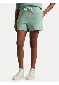 Polo Ralph Lauren Szorty sportowe 211965103007 Zielony Straight Fit. Kolor: zielony. Materiał: bawełna