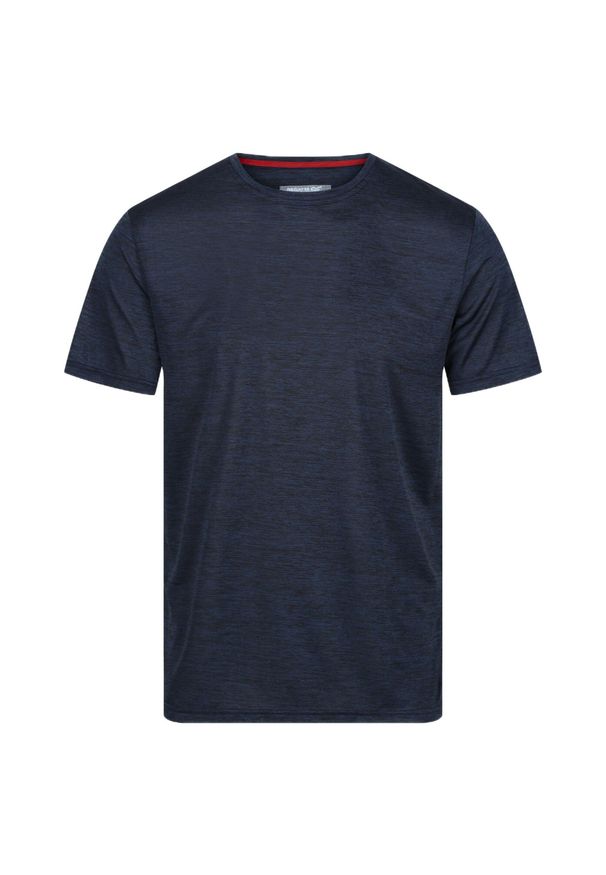 Regatta - T-Shirt Męski Fingal Edition. Kolor: wielokolorowy, niebieski, szary