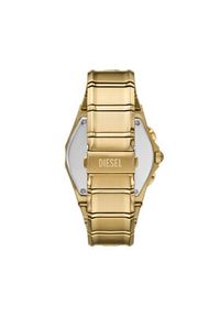 Diesel Zegarek D-Curve Chronograph DZ4695 Złoty. Kolor: złoty #4