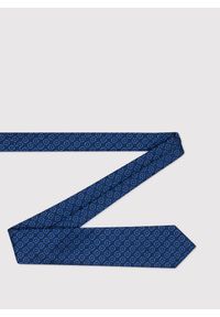 Pako Lorente - PAKO LORENTE – Niebieski krawat męski w geometryczny wzór. Kolor: niebieski. Materiał: poliester. Wzór: geometria #3