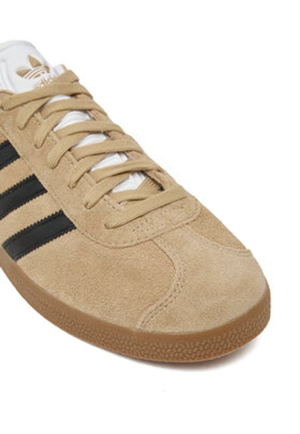 Adidas - adidas Sneakersy Gazelle IH9635 Beżowy. Kolor: beżowy. Materiał: skóra, zamsz. Model: Adidas Gazelle