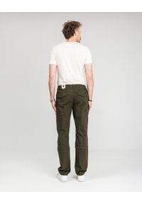 MARCUS - Męskie Spodnie Materiałowe Marcus Gerry Cargo 5052 Olive Green 16-200145. Materiał: materiał #4
