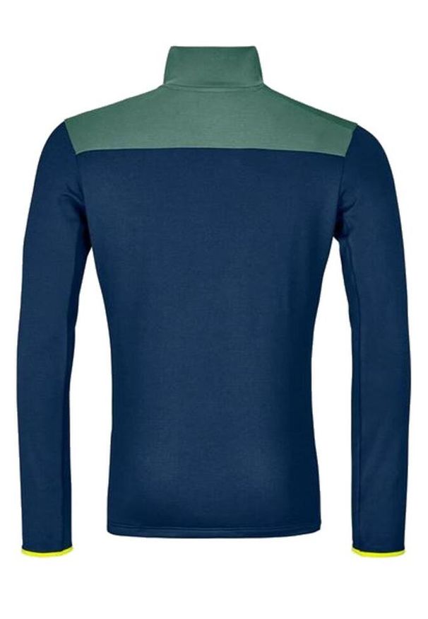 ORTOVOX - Bluza termiczna męska Ortovox Fleece Light Zip Neck. Kolor: niebieski