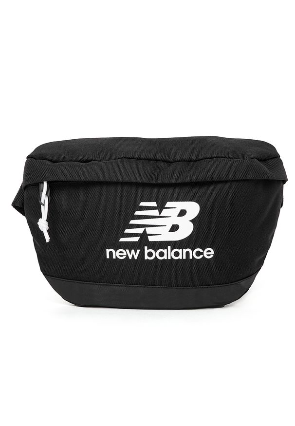 Saszetka New Balance LAB23003BWP – czarna. Kolor: czarny