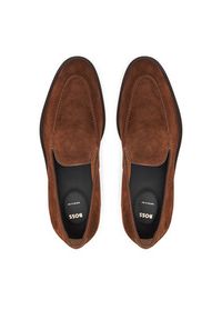 BOSS Mokasyny Cassian 50546956 Brązowy. Kolor: brązowy. Materiał: skóra #5