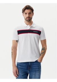 Guess Jeans Polo M5GP29 KCJV1 Biały Regular Fit. Typ kołnierza: polo. Kolor: biały. Materiał: bawełna #1