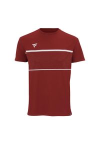 TECNIFIBRE - Koszulka tenisowa dziecięca Tecnifibre Team Tech Tee. Kolor: czerwony. Sport: tenis