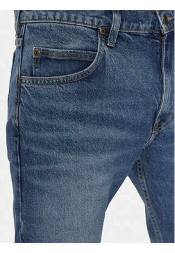 Lee Jeansy Rider 112358988 Niebieski Slim Fit. Kolor: niebieski