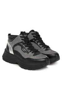 Liu Jo Sneakersy Eva 08 BF5037 PX742 Czarny. Kolor: czarny. Materiał: skóra #4