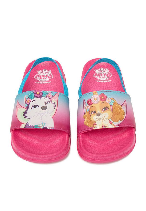 PAW PATROL - Klapki Paw Patrol. Kolor: różowy
