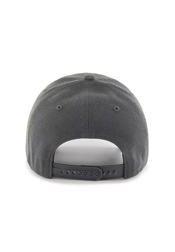 47 Brand - 47brand Czapka kolor szary z aplikacją. Kolor: szary. Wzór: aplikacja