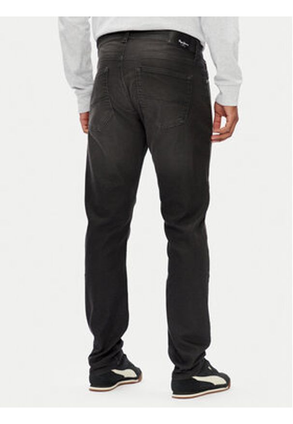 Pepe Jeans Jeansy PM207389 Szary Slim Fit. Kolor: szary