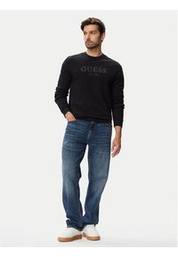 Guess Bluza M6YQ08 K4242 Czarny Slim Fit. Kolor: czarny. Materiał: bawełna #5