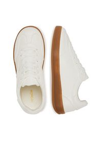 DeeZee Sneakersy AM25219 Biały. Kolor: biały. Materiał: skóra