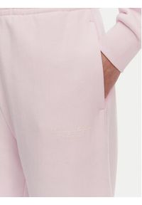 TOMMY HILFIGER - Tommy Hilfiger Spodnie dresowe WW0WW45576 Różowy Regular Fit. Kolor: różowy. Materiał: bawełna #3