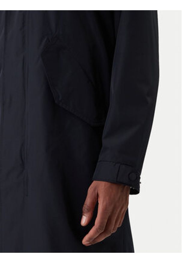 TOMMY HILFIGER - Tommy Hilfiger Parka MW0MW39645 Granatowy Regular Fit. Kolor: niebieski. Materiał: syntetyk
