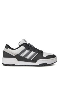 Adidas - adidas Sneakersy Team Court 2 Str IF1197 Czarny. Kolor: czarny. Materiał: skóra