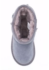 EMU Australia - Emu Australia - Obuwie zimowe dziecięce Wallaby Lo. Nosek buta: okrągły. Kolor: szary. Sezon: zima #5