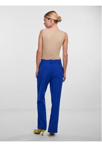 YAS Spodnie materiałowe Likka 26030744 Niebieski Regular Fit. Kolor: niebieski. Materiał: syntetyk #6
